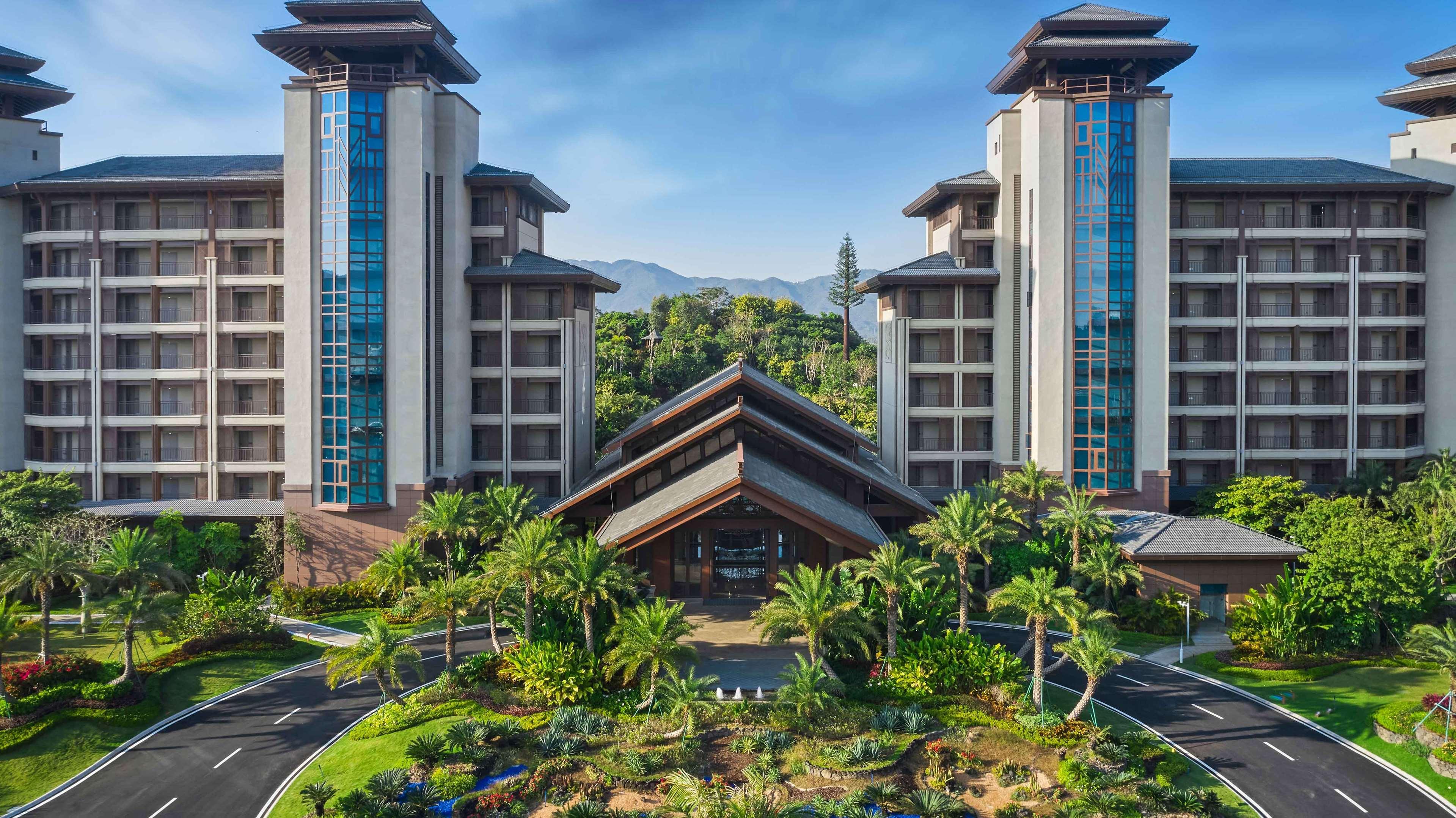 Doubletree By Hilton Lingshui Hot Spring Hotel Exterior foto