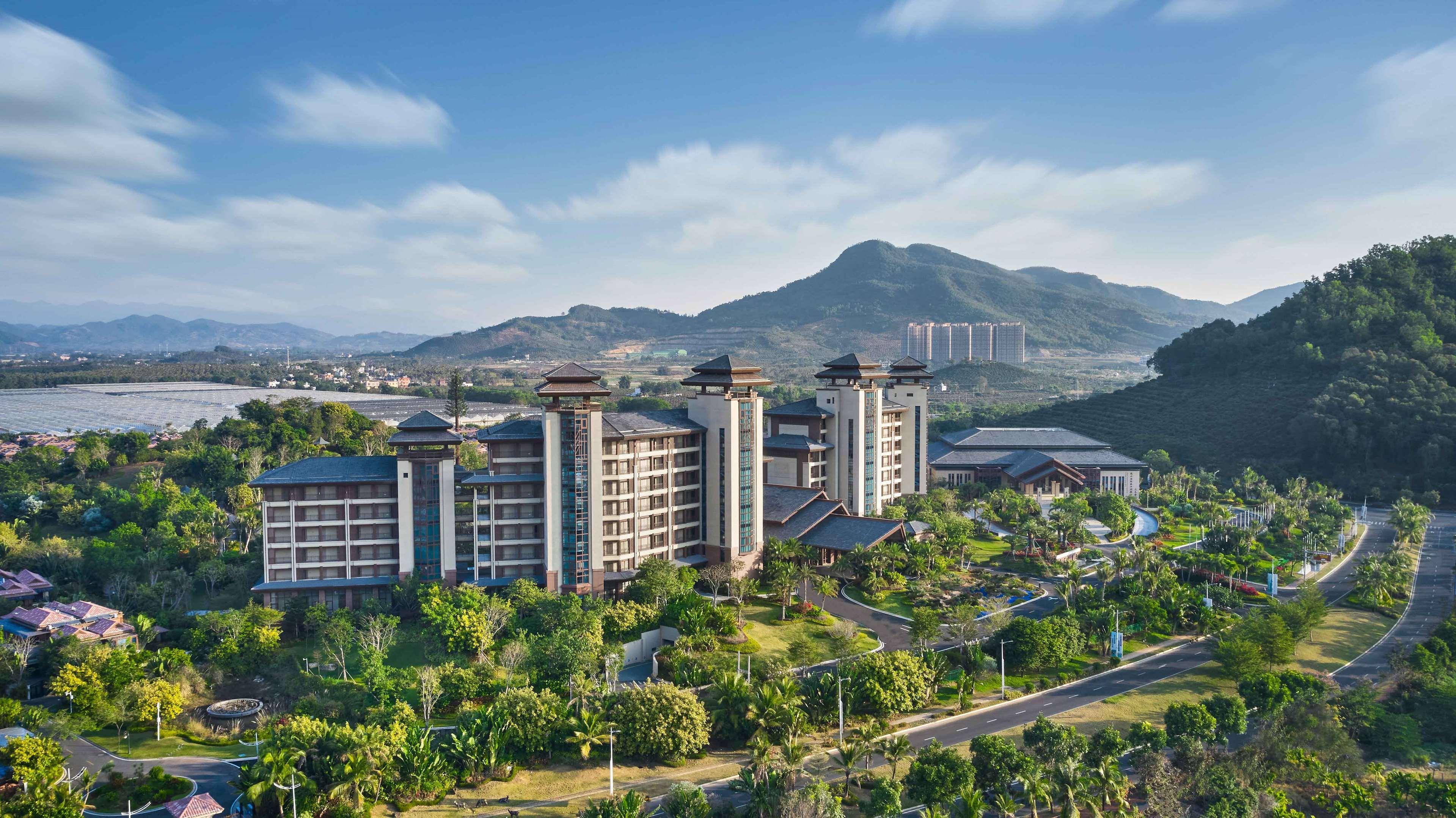 Doubletree By Hilton Lingshui Hot Spring Hotel Exterior foto